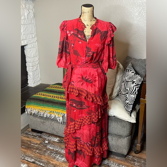 Farm Rio Ruffled Dress - Picture 2 of 12